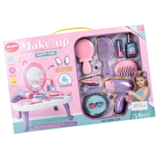 Dressing Table Playset - 18 Piece